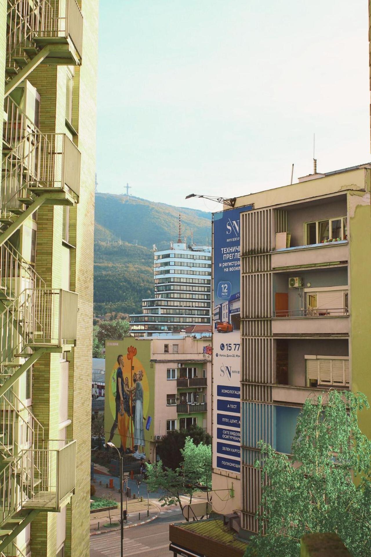 Sunny Center Apartment Скоп'є Екстер'єр фото